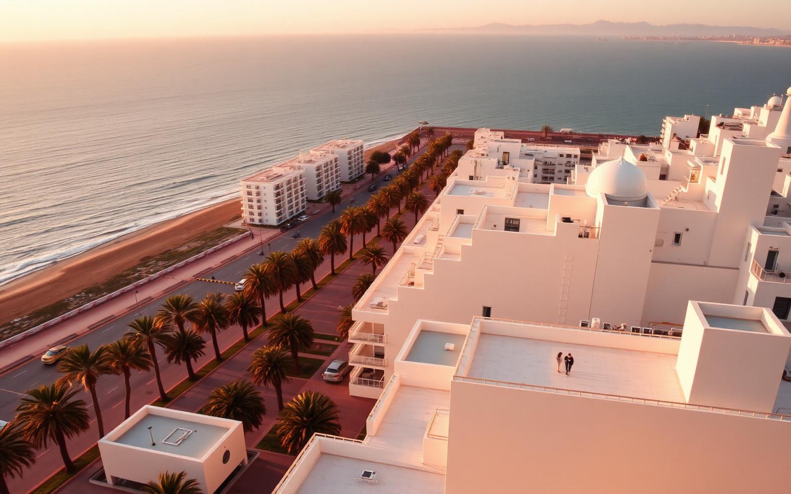 Casablanca — vue sur la corniche